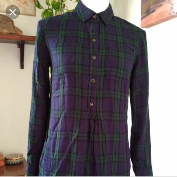 old navy flannel dress